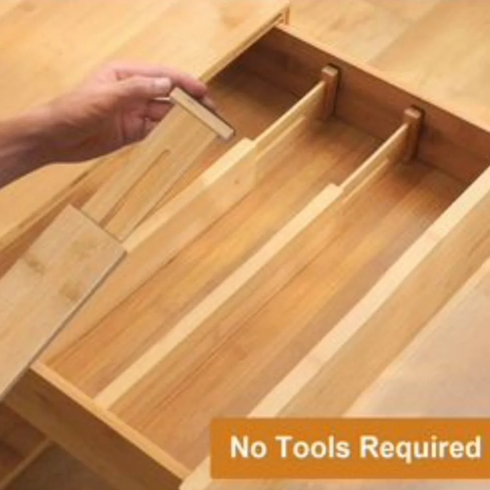 Bamboo organizers (set of‎ 4)